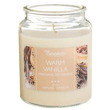 Essence Candle Jar 18oz - Warm Vanilla