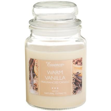 Essence Candle Jar 18oz - Warm Vanilla