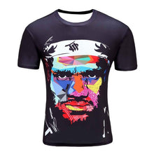 3D Colorful Smoke Smoking t shirts