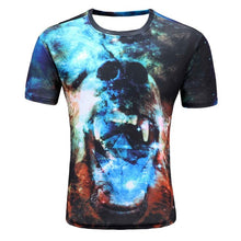 3D Colorful Smoke Smoking t shirts