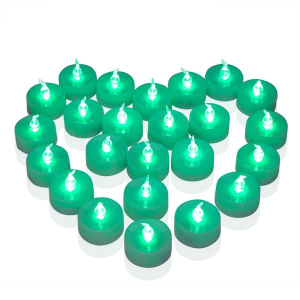 24pcs Flameless LED Tealight candle