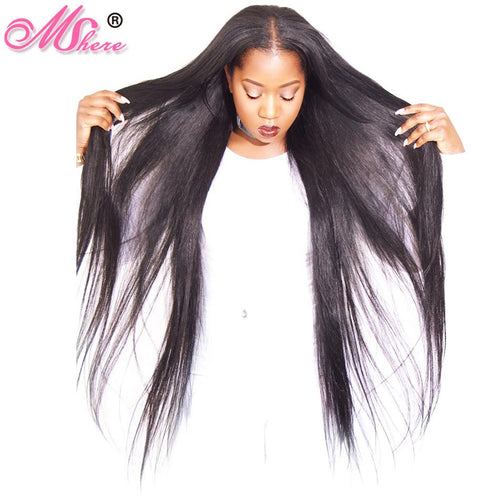 Malaysian Straight Human Hair Weave