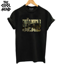 The Walking Dead printed unisex T shirt