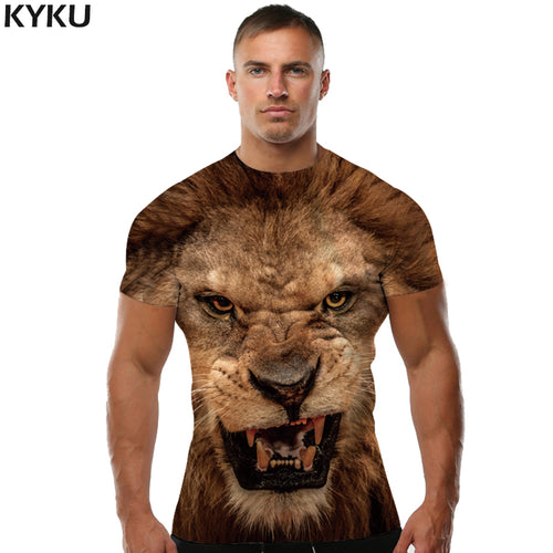 3d Lion T-shirt