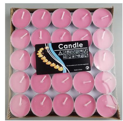 50pcs tealight home candle supplier decor