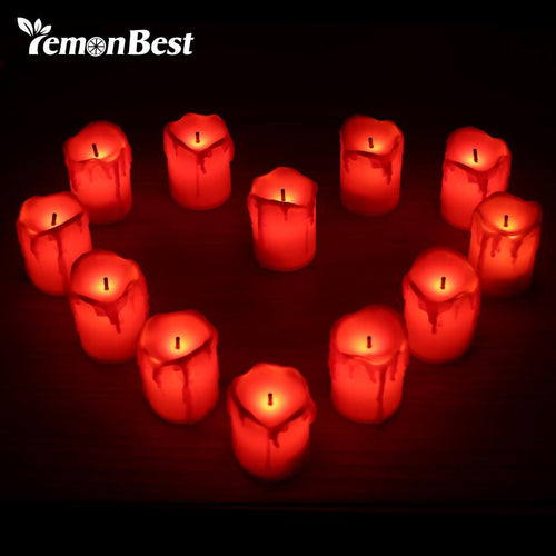 12pcs Flameless LED Candles