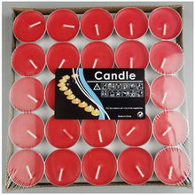 50pcs Romantic Smokeless candle circle heart-shaped Tealights