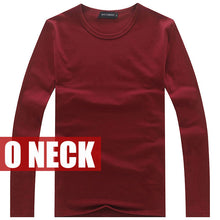 cotton t-shirts men's long sleeve  t shirt
