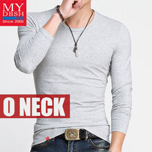 O-Neck Slim Fit Long Sleeve T Shirt
