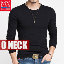 O-Neck Slim Fit Long Sleeve T Shirt