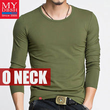 O-Neck Slim Fit Long Sleeve T Shirt