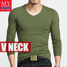O-Neck Slim Fit Long Sleeve T Shirt