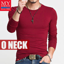 O-Neck Slim Fit Long Sleeve T Shirt