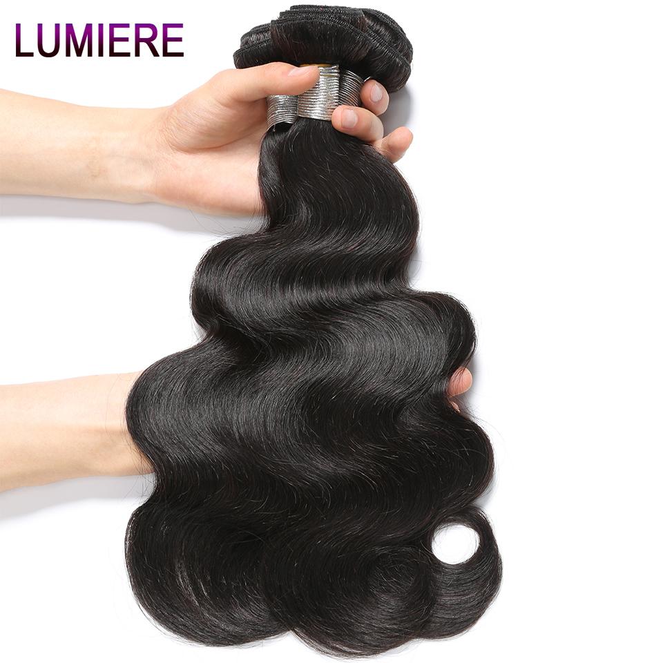 Lumiere Hair Body Wave Brazilian Hair Weave