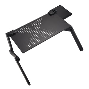 Computer Desk Portable Adjustable Foldable Laptop Notebook Lap PC Folding Desk Table Vented Stand Bed Tray