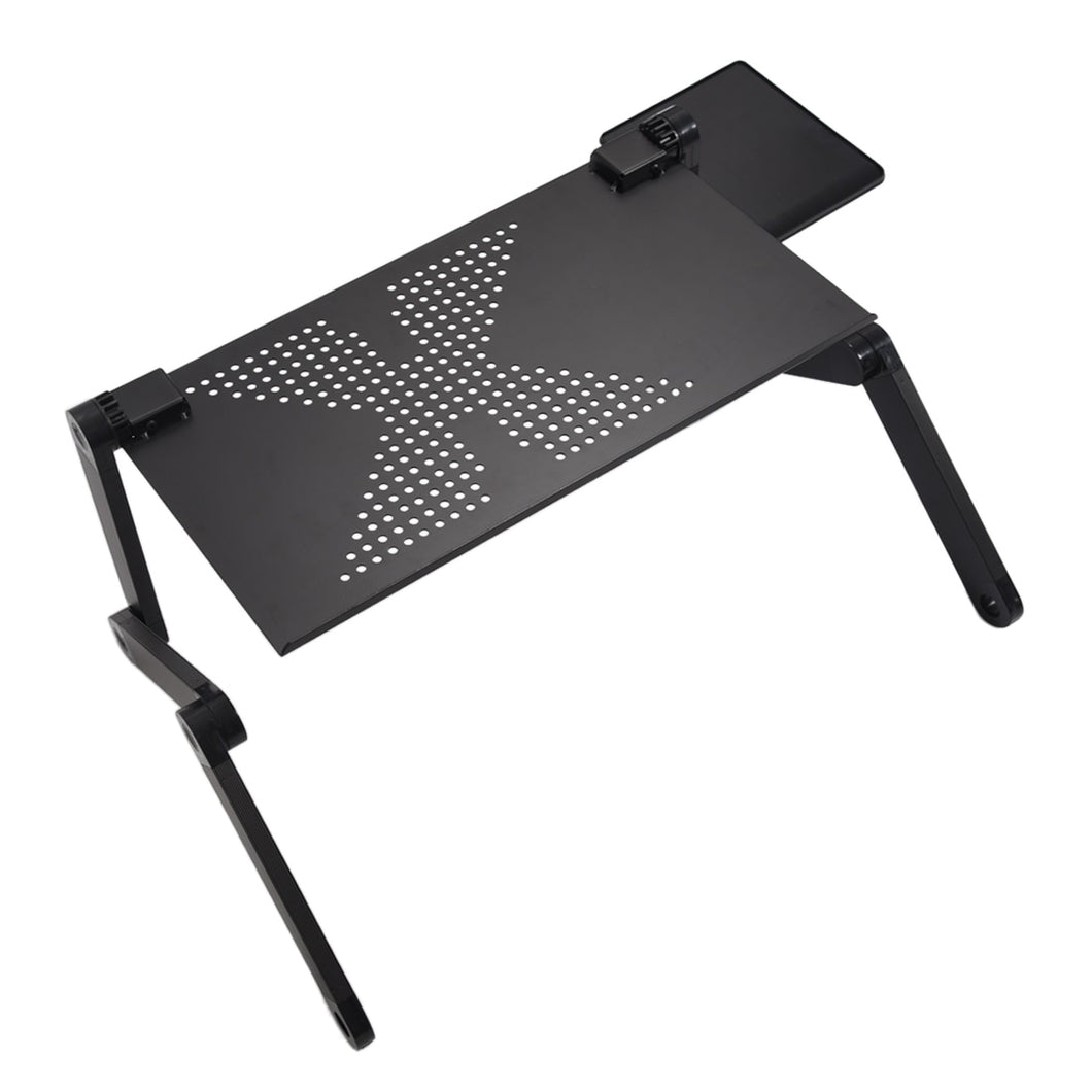 Computer Desk Portable Adjustable Foldable Laptop Notebook Lap PC Folding Desk Table Vented Stand Bed Tray